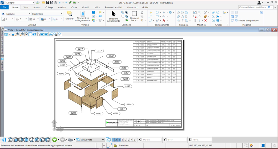 gestione tavole e documenti tecnici con progenio maxx